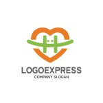 画像1: ハートとH、笑顔が寄り添うウェルネスロゴ (1)