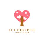 画像1: ハートの木ロゴ (1)