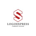 画像1: ヘキサゴン S ロゴ (1)