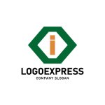 画像1: 六角形Iロゴ (1)