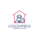 画像1: ペットホームのロゴ (1)