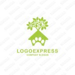 画像1: ナチュラルペットハウスのロゴ (1)