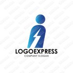 画像1: 人の「i」エネルギーのロゴ (1)