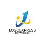 画像1: Jをモチーフにした成長を表現するロゴ (1)