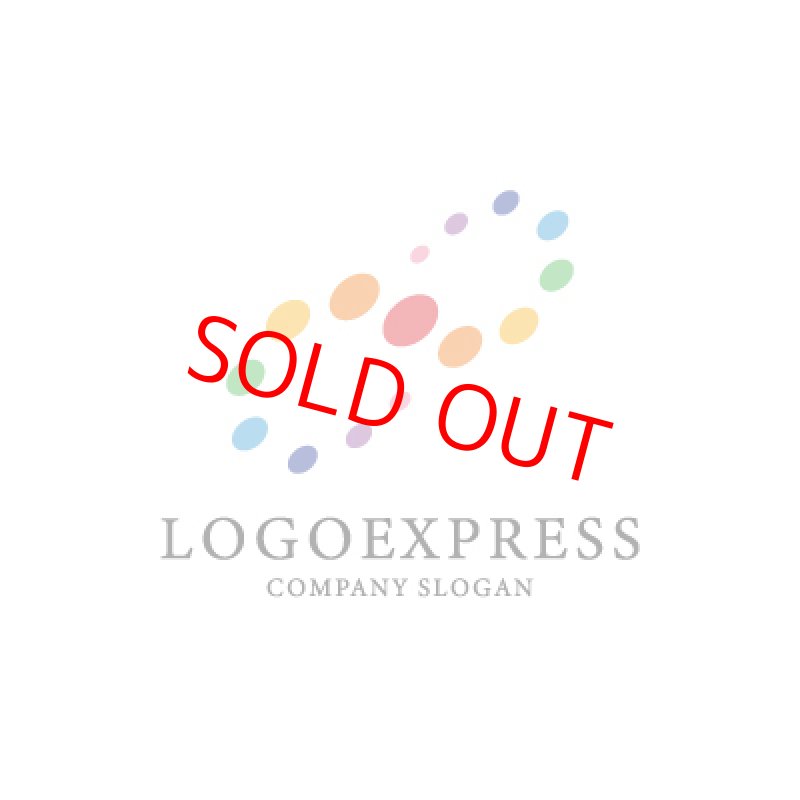 画像1: カラフルなドットの無限大ロゴ (1)