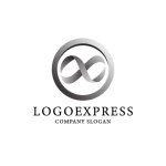 画像1: 無限大の輪のロゴ (1)