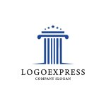 画像1: 法律の柱のロゴ (1)