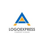 画像1: 分割されたAのロゴ (1)