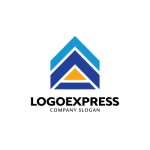 画像1: 未来へ向かうAと安定の層ロゴ (1)