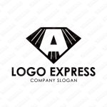 画像1: 「A」ダイヤモンドのロゴ (1)
