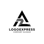 画像1: 「AZ」と三角形の強固な連結ロゴ (1)