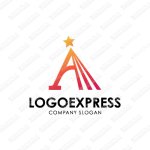 画像1: Aと星の輝くロゴ (1)