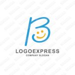 画像1: Bと笑顔のロゴ (1)
