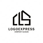 画像1: CLSの家をモチーフにしたロゴ (1)