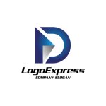 画像1: 洗練されたのDロゴ (1)