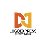 画像1: 連結するD字と無限の活気ロゴ (1)