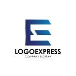 画像1: Eの立体ロゴ (1)