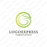 画像1: Eと円の柔らかいロゴ (1)