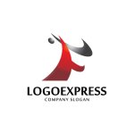 画像1: 力強いFのロゴ (1)