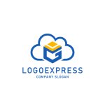 画像1: Gと雲の立方体ロゴ (1)