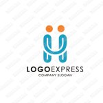 画像1: 笑顔、人、H、のロゴ (1)