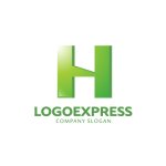 画像1: H字型のロゴ (1)