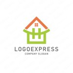 画像1: Hと家の可愛らしいロゴ (1)