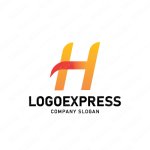 画像1: Hの素敵なロゴ (1)