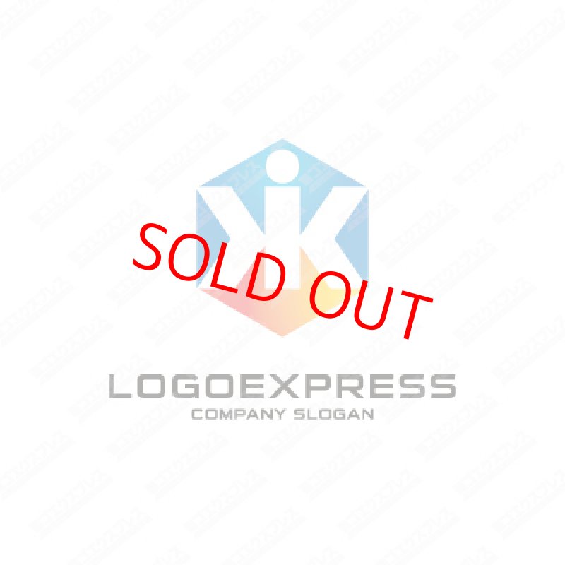 画像1: iKの深みのあるロゴ (1)