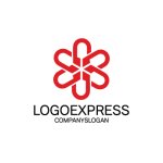 画像1: Jの連結が織りなす情熱と革新の回転ロゴ (1)