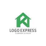 画像1: 家のKのロゴ (1)