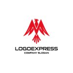 画像1: Mと不死鳥ロゴ (1)