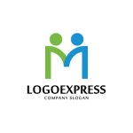 画像1: 人と人をつなぐMロゴ (1)