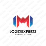 画像1: Mの力強いロゴ (1)