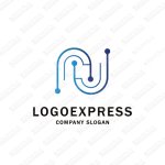 画像1: Nとテクノロジーのコネクテッドのロゴ (1)