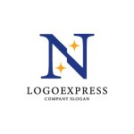 画像1: 信頼と輝きのN字ロゴ (1)