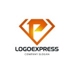 画像1: ダイヤモンド型のPロゴ (1)