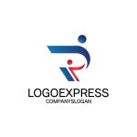 画像1: Pと人のロゴ (1)