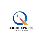 画像1: Qを基調とした星のロゴ (1)