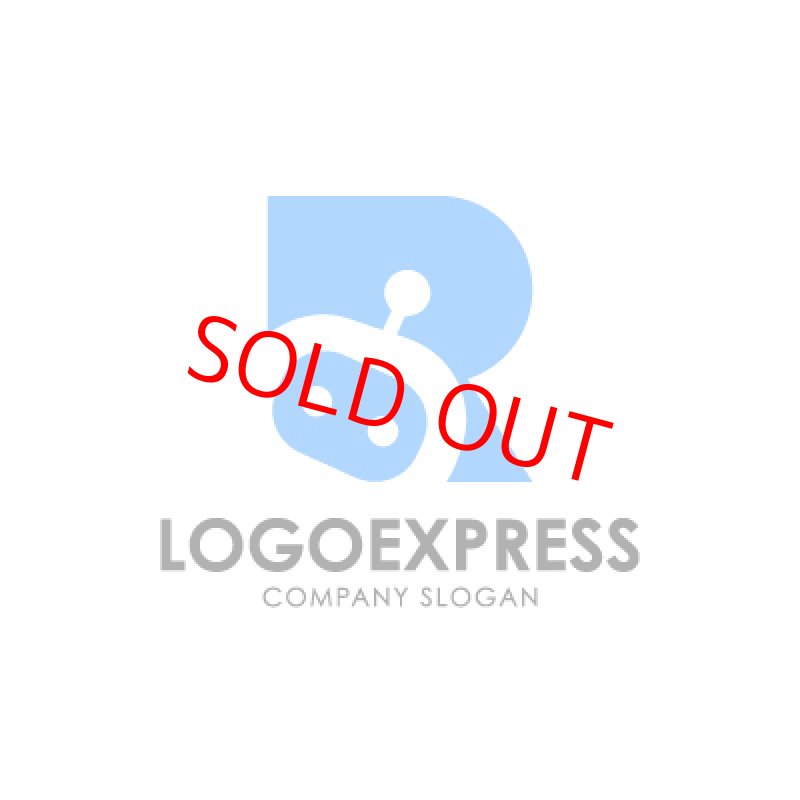 画像1: Rとロボットのロゴ (1)