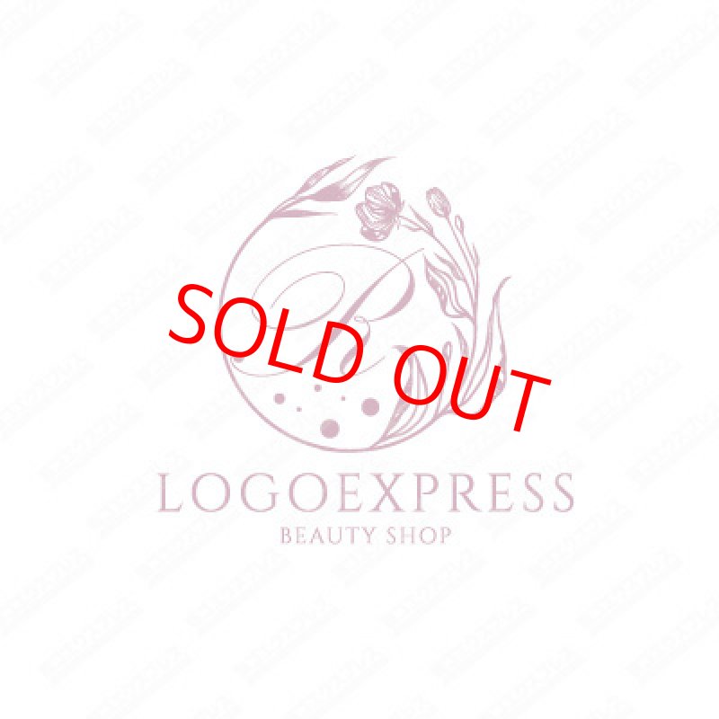 画像1: 花柄のRロゴ (1)