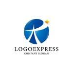 画像1: 未来への道を照らす、輝きをまとったRのロゴ (1)