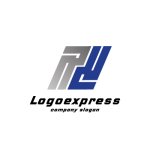 画像1: 力強く融合したRDのモダンロゴ (1)