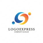 画像1: Sと2人の楽しげなロゴ (1)