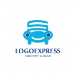 画像1: Sとかわいい車のロゴ (1)