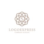 画像1: 優雅さと調和を紡ぐSのロゴ (1)