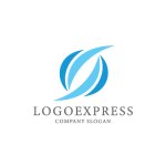 画像1: 湾曲したS字型のロゴ (1)