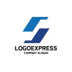 画像1: 革新的なのS字ロゴ (1)