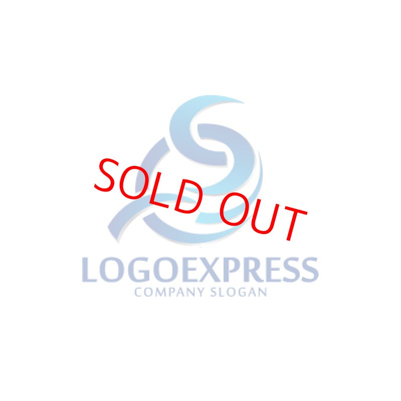 画像1: Sの抽象的なロゴ (1)