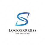 画像1: Sのクリエイティブなロゴ (1)